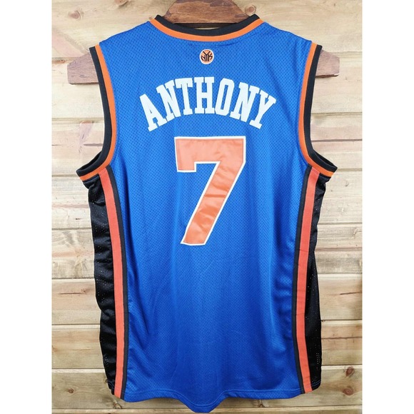 adidas Other - Carmelo Anthony New York Knicks NBA Jersey Men 2XL 54 Adidas Sewn Vtg Melo #7